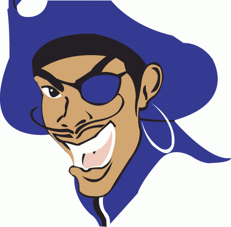 Hampton Pirates 1997-2001 Primary Logo diy iron on heat transfer
